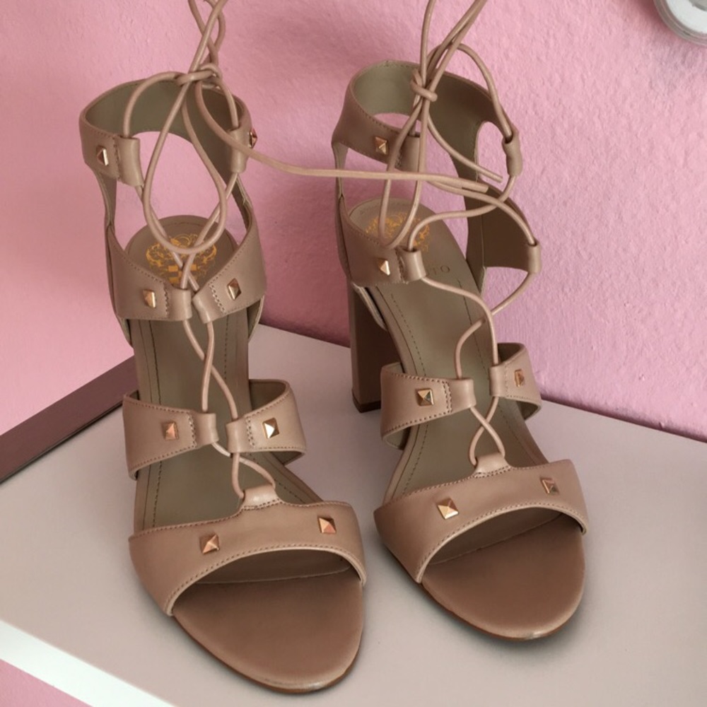 Vince Camuto Nude Heels